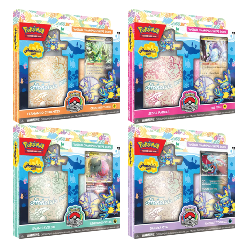 2024 World Championship Decks [Set of 4] - Maney Cards