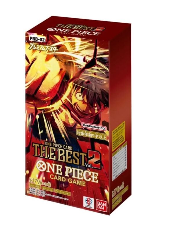 One Piece Card Game: The Best Vol. 2 (PRB-02) Premium Booster Box [JP] - Maney Cards