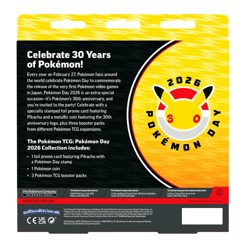 2026 Pokemon Day Collection - Maney Cards
