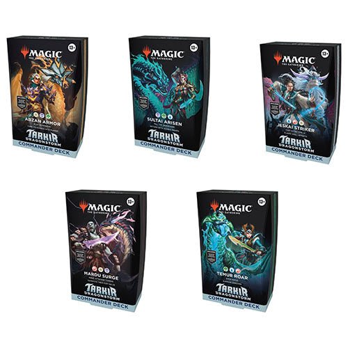 Magic: The Gathering - Tarkir: Dragonstorm Commander Deck (5 Count) - Maney Cards