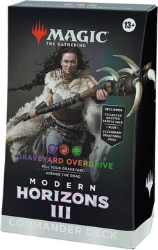 Magic: The Gathering - Modern Horizons III Commander Deck Graveyard Overdrive - Maney Cards