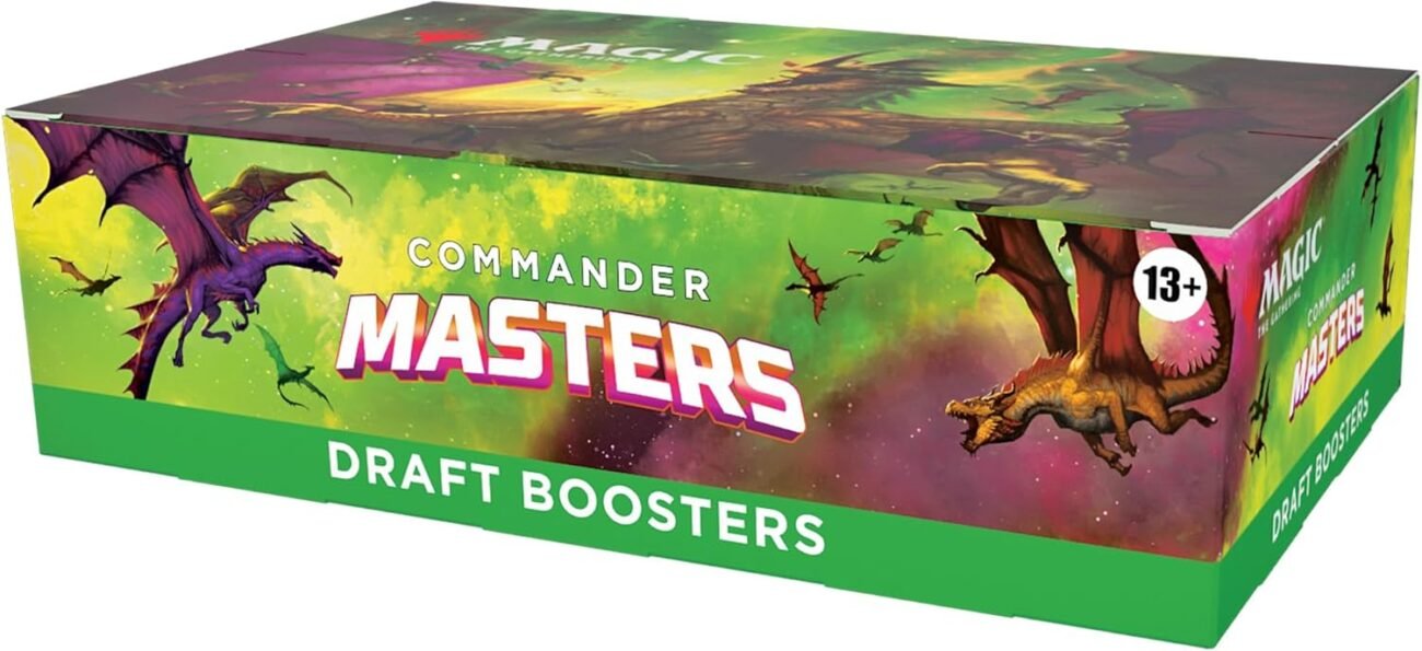 Magic: The Gathering - Commander Masters Draft Booster (24 Count) - Maney Cards