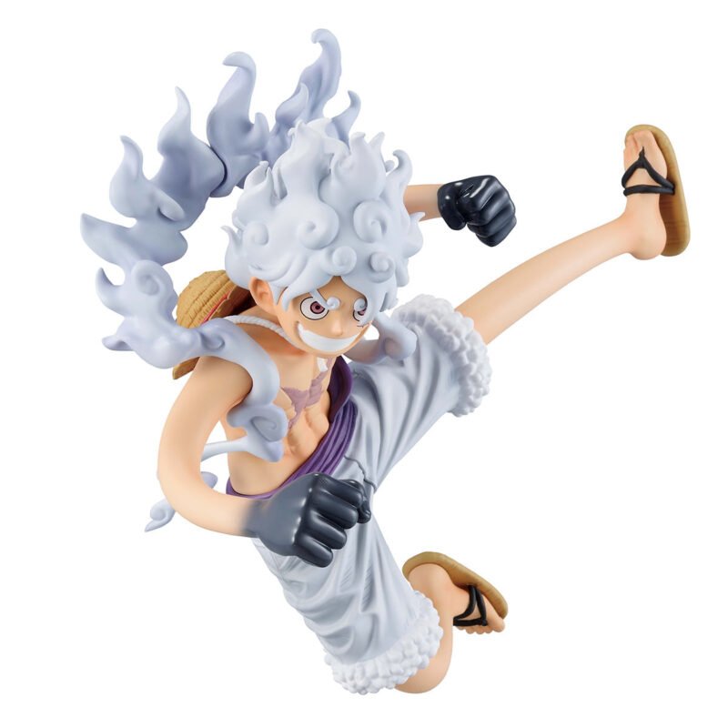 One Piece Ichibansho Figure Masterlise Expiece Monkey D. Luffy Gear 5 Action Figure - Maney Cards