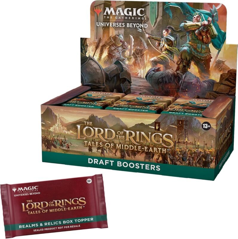 Magic: The Gathering - The Lord of the Rings - Tales of Middle-Earth Draft Booster Box - Maney Cards