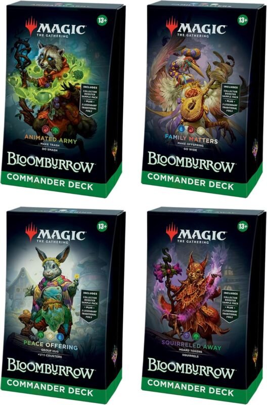 Magic: The Gathering - Bloomburrow Commander Deck (4 Count) - Maney Cards