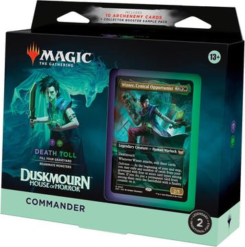 Magic: The Gathering - Duskmourn: House of Horror Commander Deck Death Toll - Maney Cards