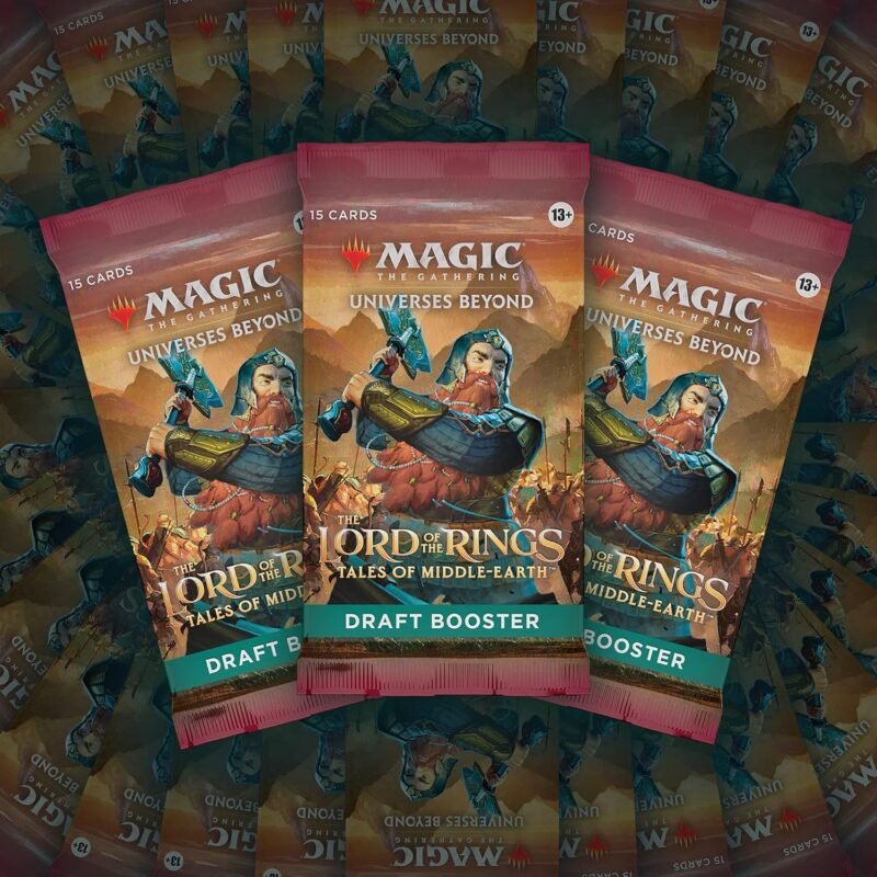 Magic: The Gathering - The Lord of the Rings - Tales of Middle-Earth Draft Booster Box - Maney Cards