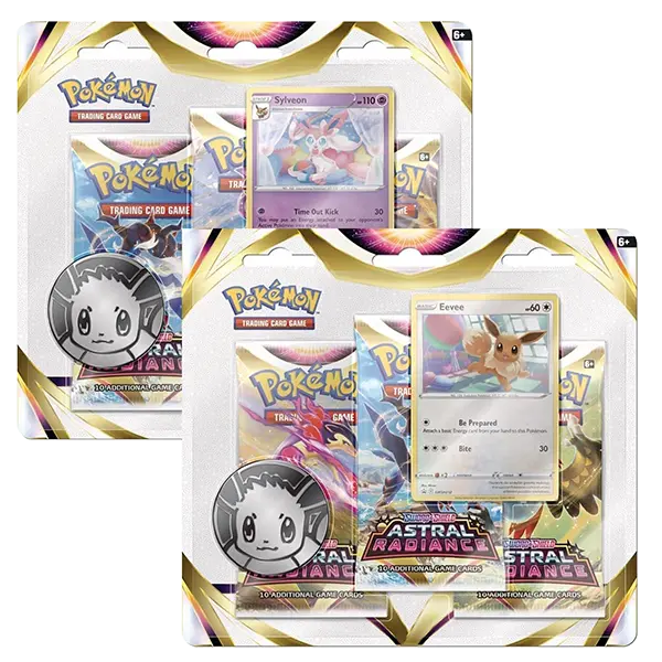 Sword & Shield: Astral Radiance - 3 Booster Blister Case (24 Blisters) - Maney Cards