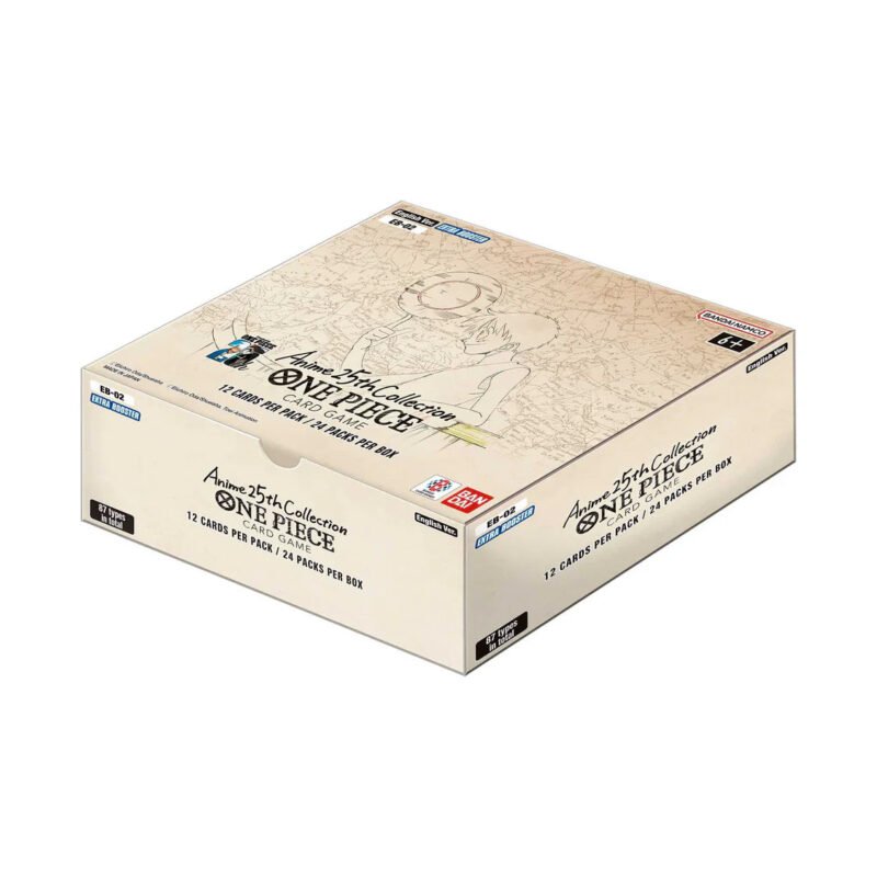 One Piece Card Game: Anime 25th Collection (EB-02) Extra Booster Box - Maney Cards