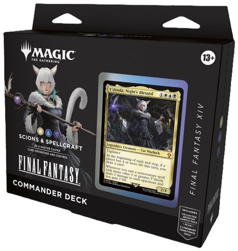 Magic: The Gathering - Final Fantasy Commander Deck Scions & Spellcraft - Maney Cards