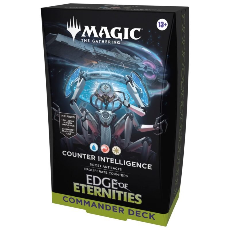 Magic: The Gathering - Edge of Eternities Commander Deck - Counter Intelligence - Maney Cards