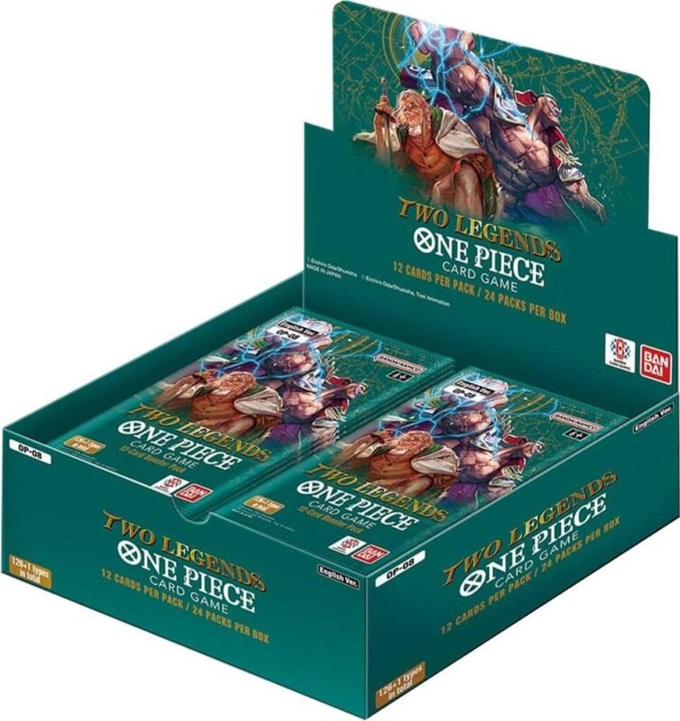 One Piece Card Game: Two Legends (OP-08) Booster Box - Maney Cards