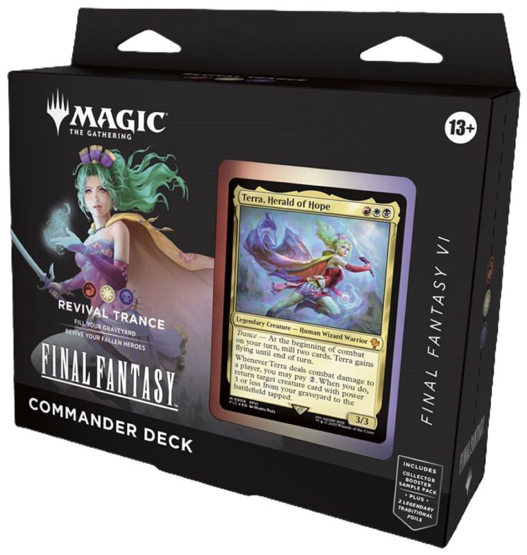 Magic: The Gathering - Final Fantasy Commander Deck Revival Trance - Maney Cards