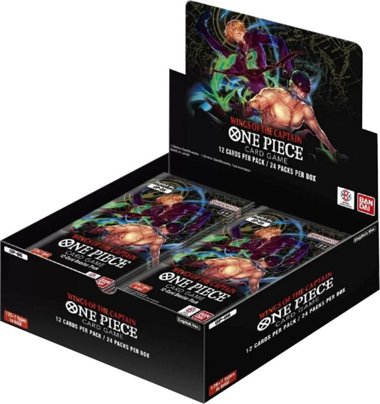 One Piece Card Game: Wings of the Captain (OP-06) Booster Box - Maney Cards