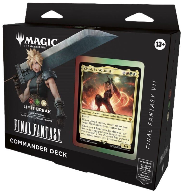 Magic: The Gathering - Final Fantasy Commander Deck Limit Break - Maney Cards