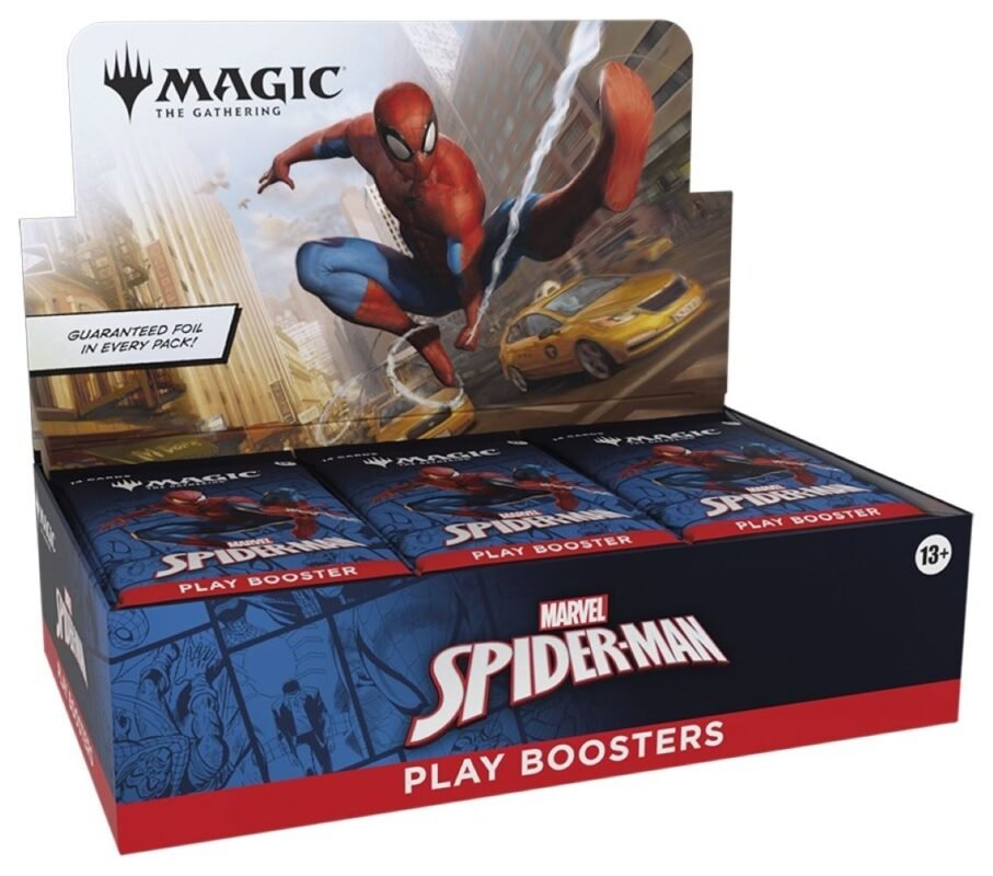 Magic: The Gathering - Marvel Spider-Man Play Booster (30 Count) - Maney Cards