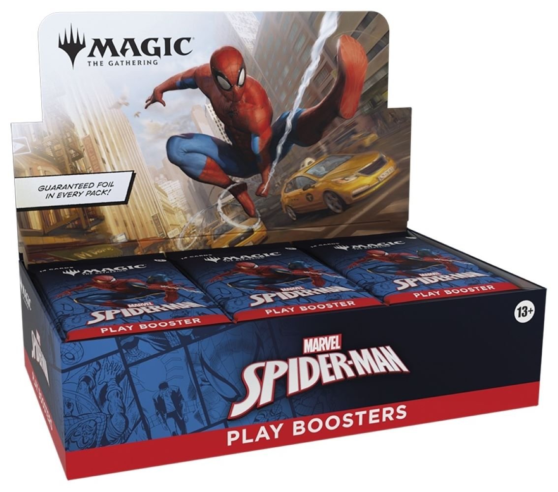 BC_Upload_733c8021-06ac-4072-937b-aafa77099b75 Magic: The Gathering - Marvel Spider-Man Play Booster (30 Count) - Maney Cards