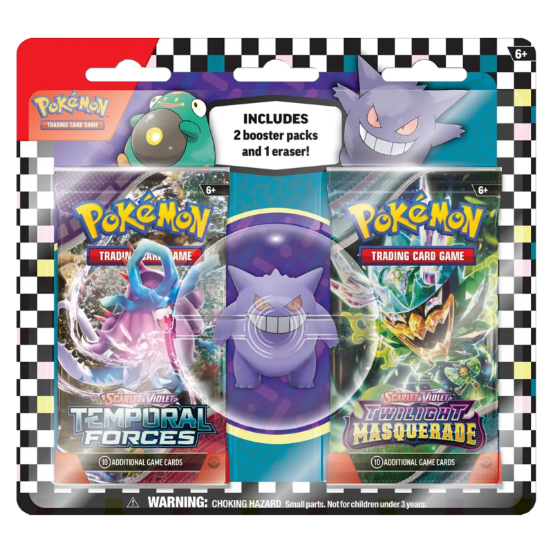 Back to School Eraser Blister 2024 [Gengar] - Maney Cards