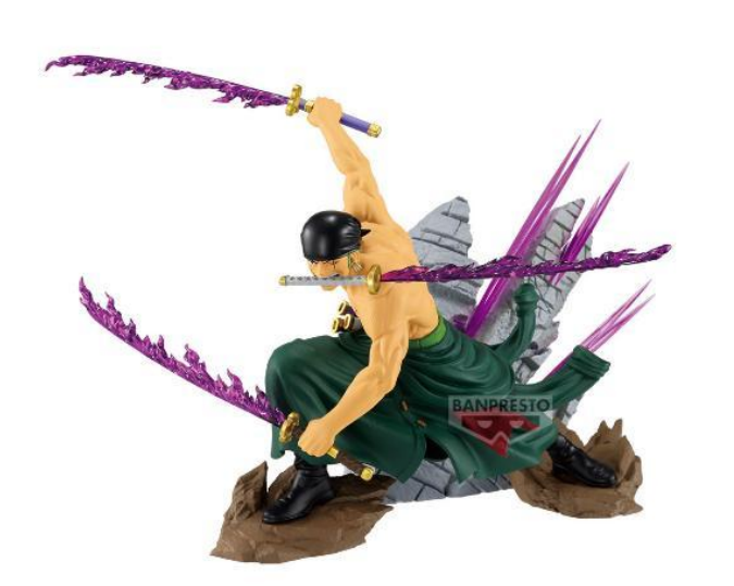 Banpresto One Piece Theorama Soul - Roronoa Zoro - Maney Cards