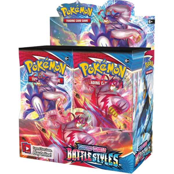 Sword & Shield: Battle Styles - Booster Box Display - Maney Cards