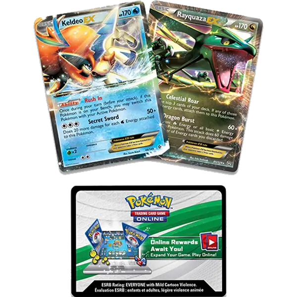 Battle Arena Decks Rayquaza vs. Keldeo - Maney Cards