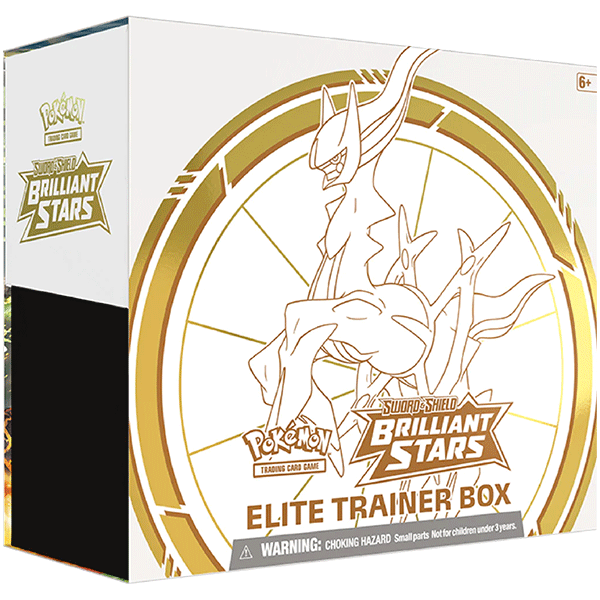Sword & Shield: Brilliant Stars - Elite Trainer Box - Maney Cards