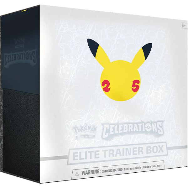 Pokemon - Celebrations: 25th Anniversary - Elite Trainer Box - Maney Cards