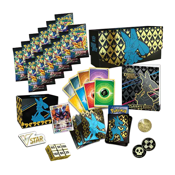Crown Zenith - Elite Trainer Box - Maney Cards