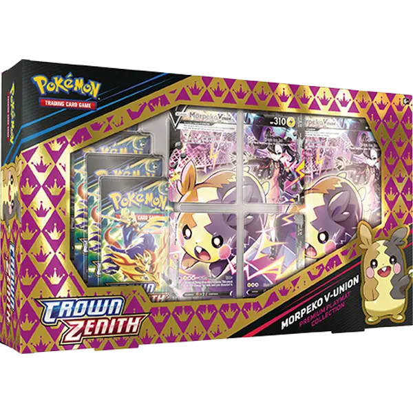 Crown Zenith - Premium Playmat Collection Morpeko V-UNION - Maney Cards