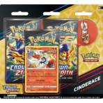 Crown Zenith - Pin Collection Rillaboom - Cinderace - Inteleon (Set of 3) - Maney Cards