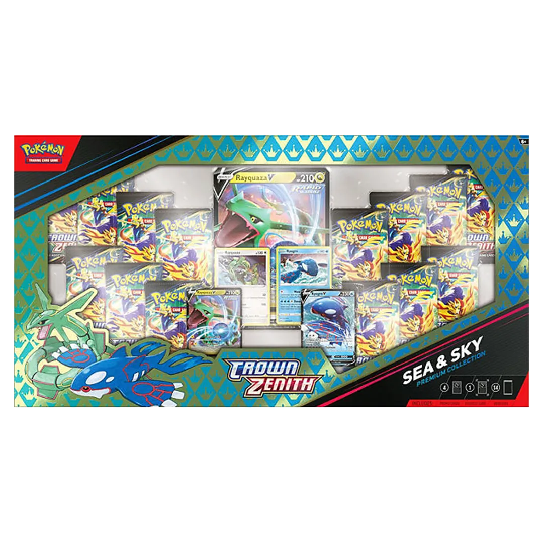 Crown_Zenith_Sea_Sky_Premium_Collection Pokemon: Sea & Sky Premium Collection - Maney Cards
