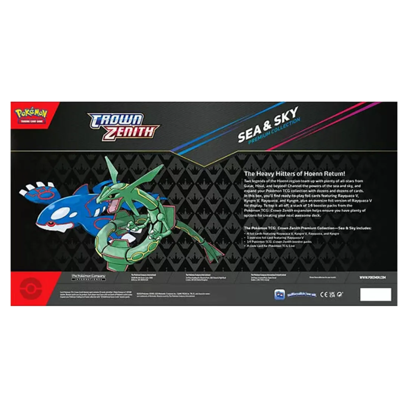 Pokemon: Sea & Sky Premium Collection - Maney Cards
