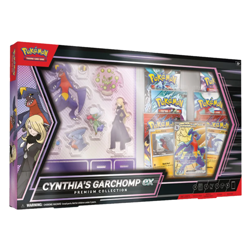 Cynthia’s Garchomp Ex Premium Collection - Maney Cards