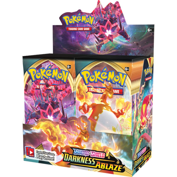 Sword & Shield: Darkness Ablaze - Booster Box Display - Maney Cards
