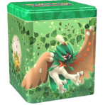 Pokemon Stacking Tin: Grass - Maney Cards