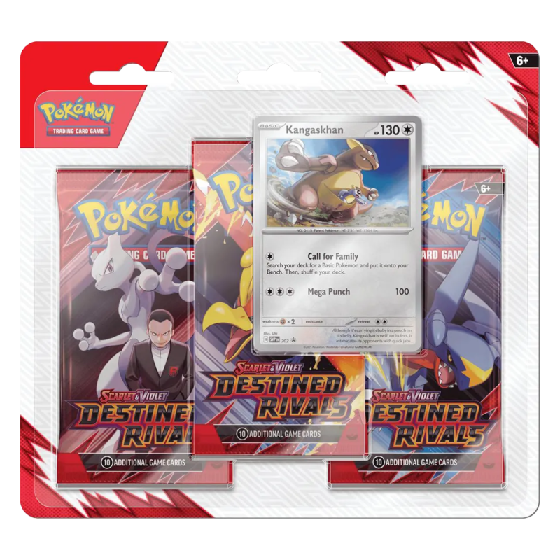Destined Rivals 3 Pack Blister [Kangaskhan] - Maney Cards