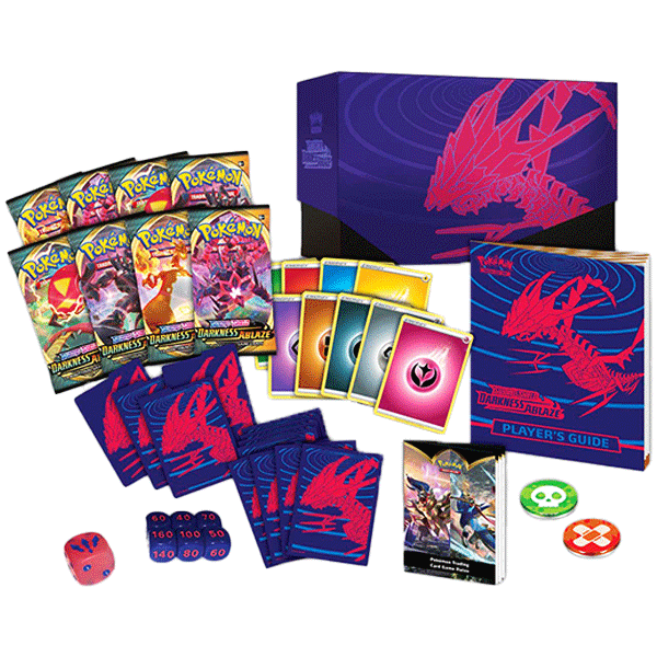 Sword & Shield: Darkness Ablaze - Elite Trainer Box - Maney Cards
