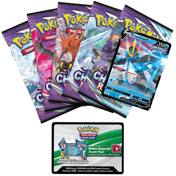 V Strikers Tin (Empoleon V) - Maney Cards