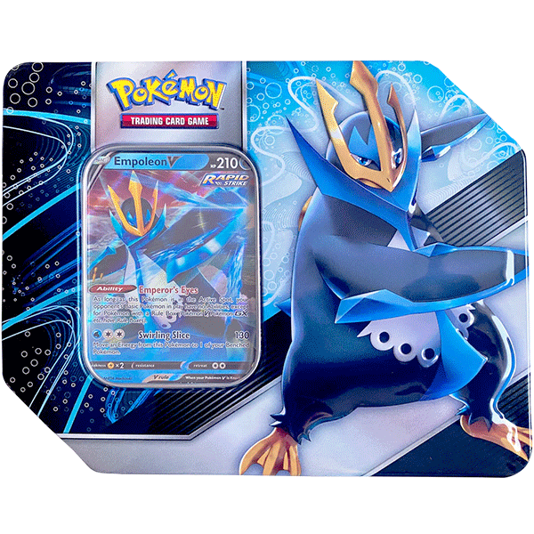 V Strikers Tin (Empoleon V) - Maney Cards
