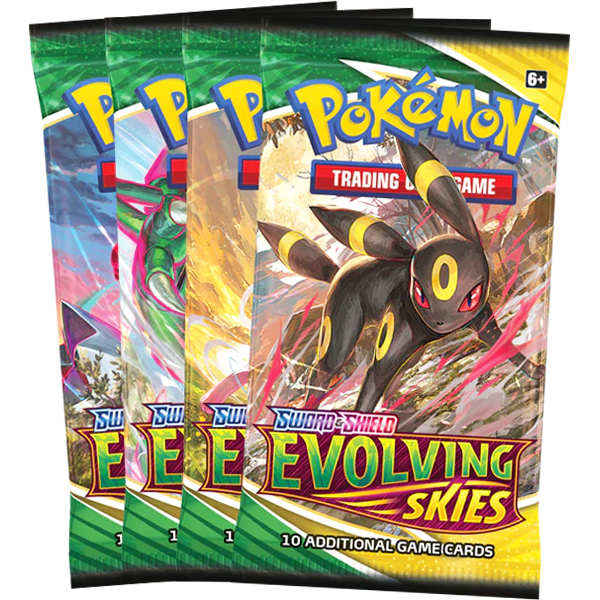 Pokemon: Sword & Shield: Evolving Skies - Booster Box Display - Maney Cards