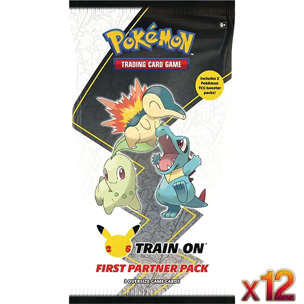 First Partner Pack: Johto Display (12 Packs) - Maney Cards