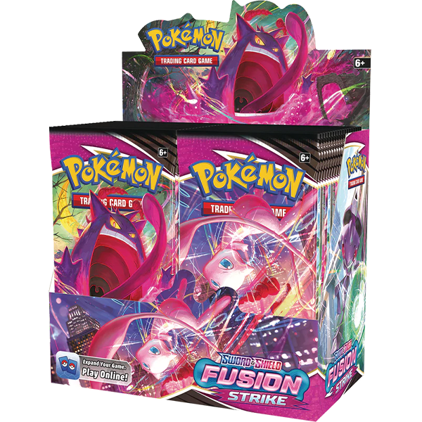 Sword & Shield: Fusion Strike - Booster Box Display - Maney Cards