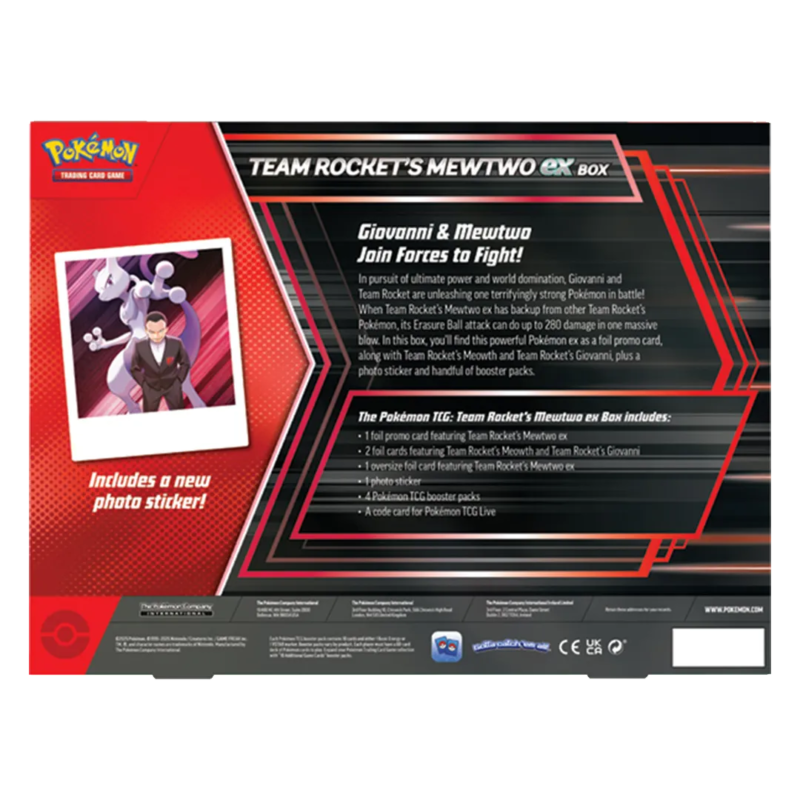 Team Rocket’s Mewtwo ex Box - Maney Cards