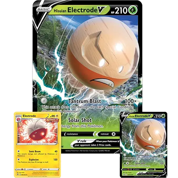 Hisuian Electrode V Box - Maney Cards
