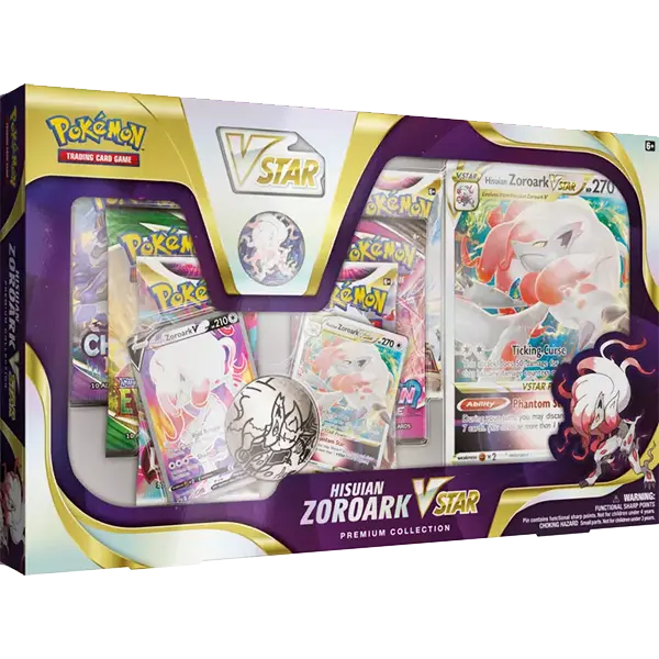 Hisuian Zoroark VSTAR Premium Collection - Maney Cards