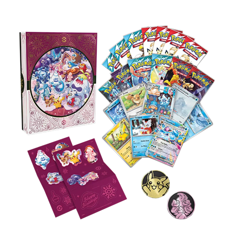 Pokemon Holiday 2025 Calendar - Maney Cards