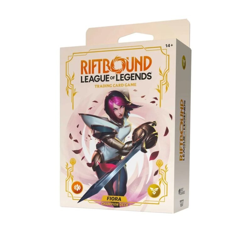 Riftbound: League of Legends TCG - Set Two: Spiritforged Champion Deck - Fiora - Maney Cards
