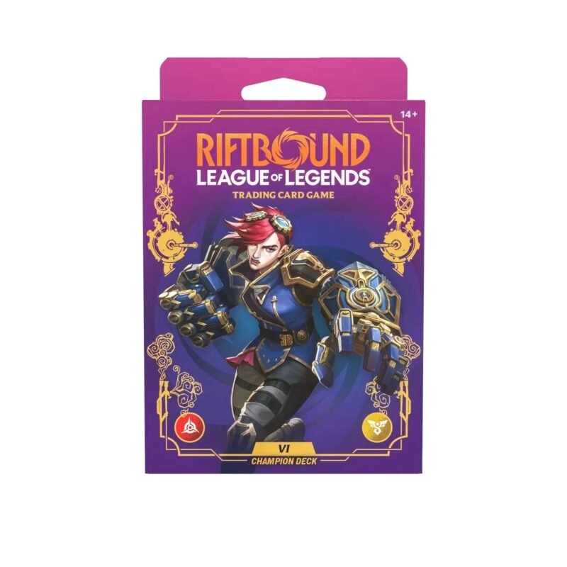 Riftbound: League of Legends TCG - Set Three: Unleashed Champion Deck - Vi - Maney Cards