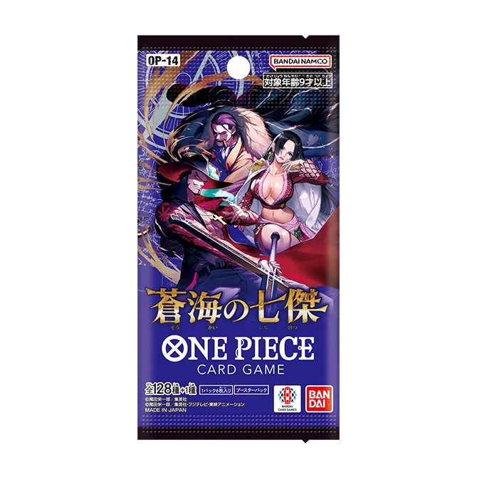 One Piece Card Game: The Azure Sea's Seven (OP-14) Booster Box [JP] - Maney Cards