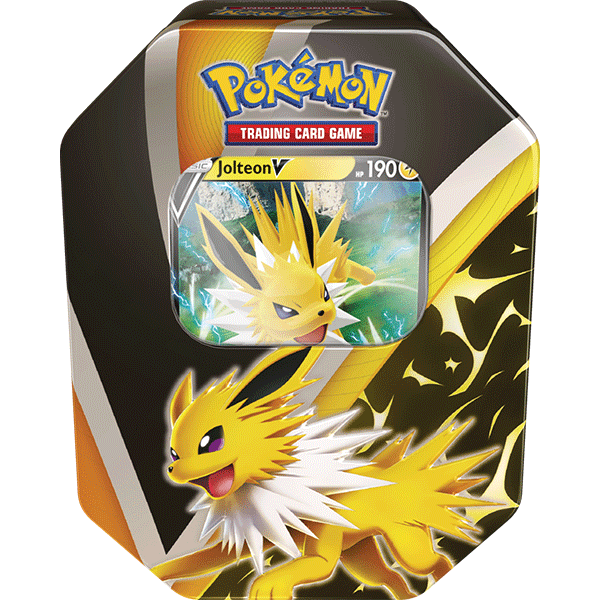 Eevee Evolutions Tin (Jolteon V) - Maney Cards